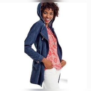 CABI Love Carol ANORAK Adventure Jacket Size Medium 100% cotton